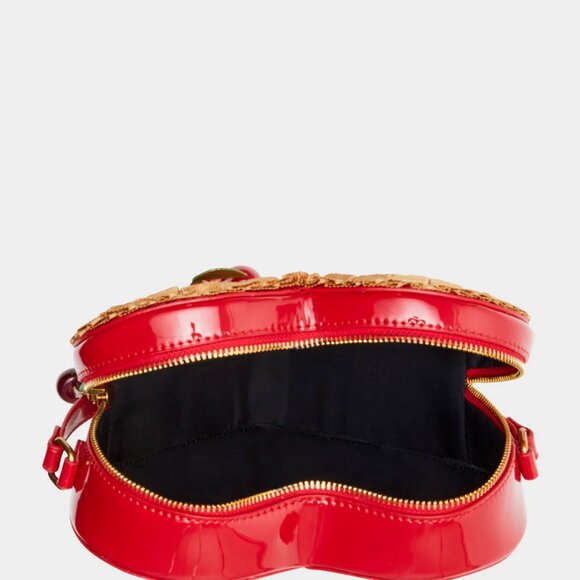 Betsey Johnson Kitsch Sweet As Cherry Pie Crossbody Bag New Sealed - Picture 14 of 16